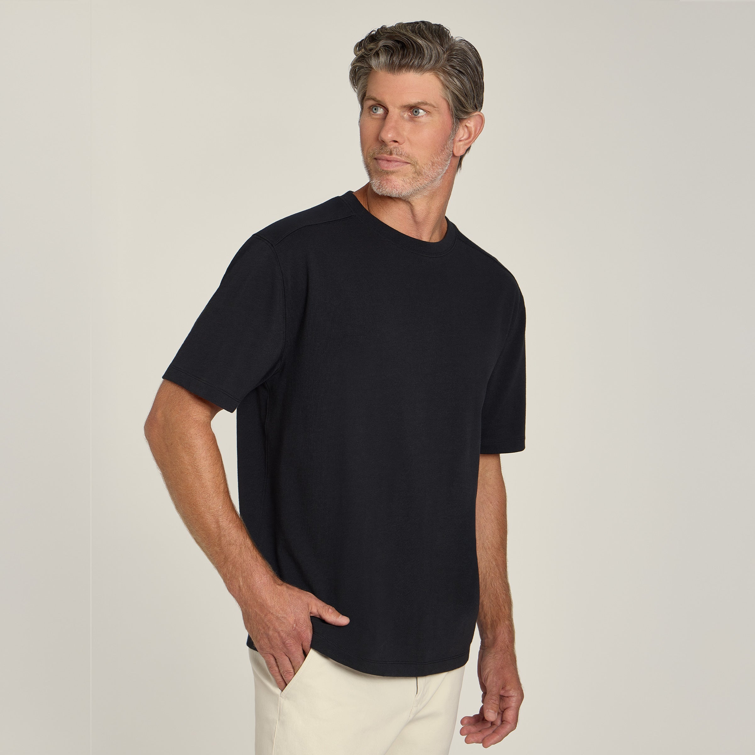 Cotton Jersey Oversized Tee