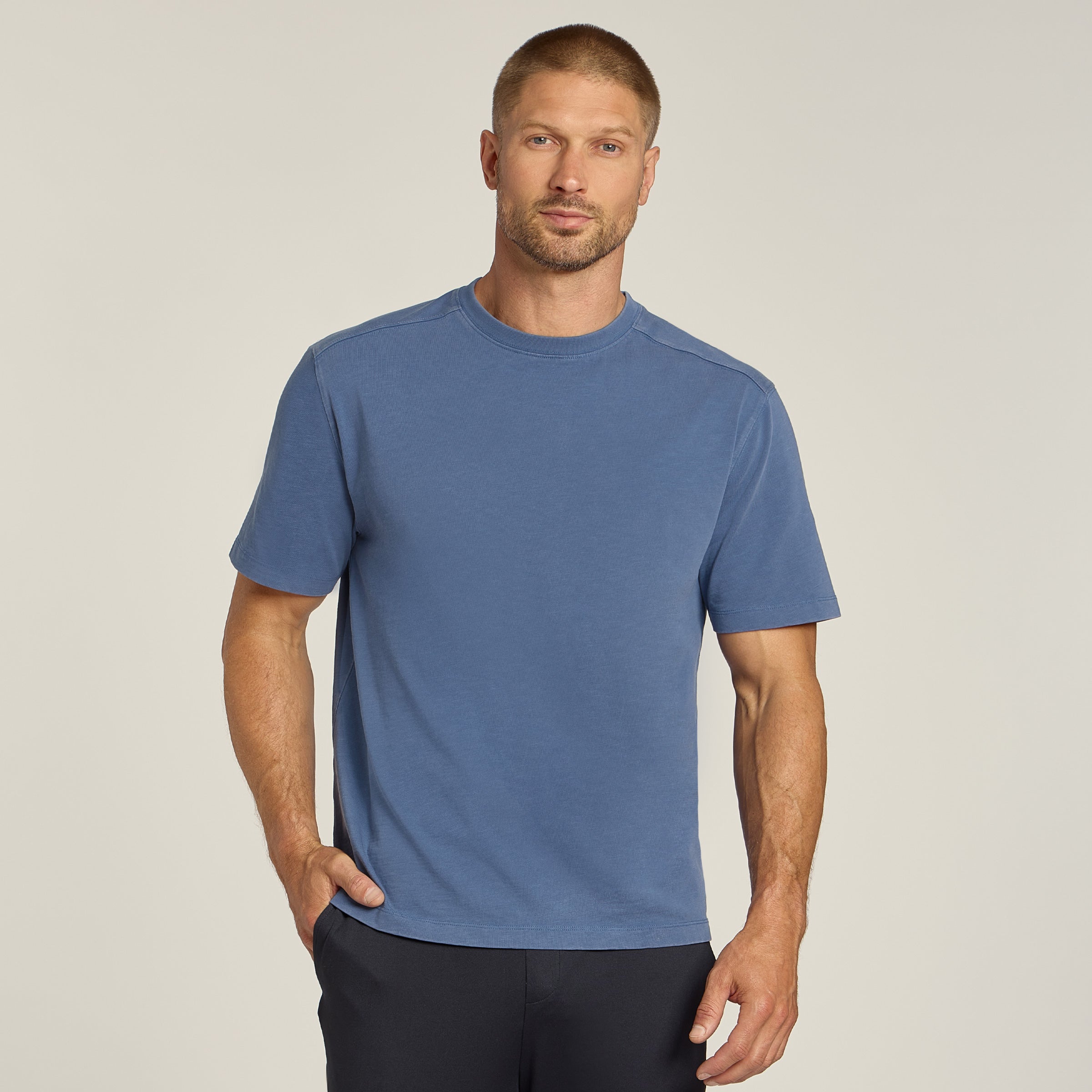 Cotton Jersey Oversized Tee