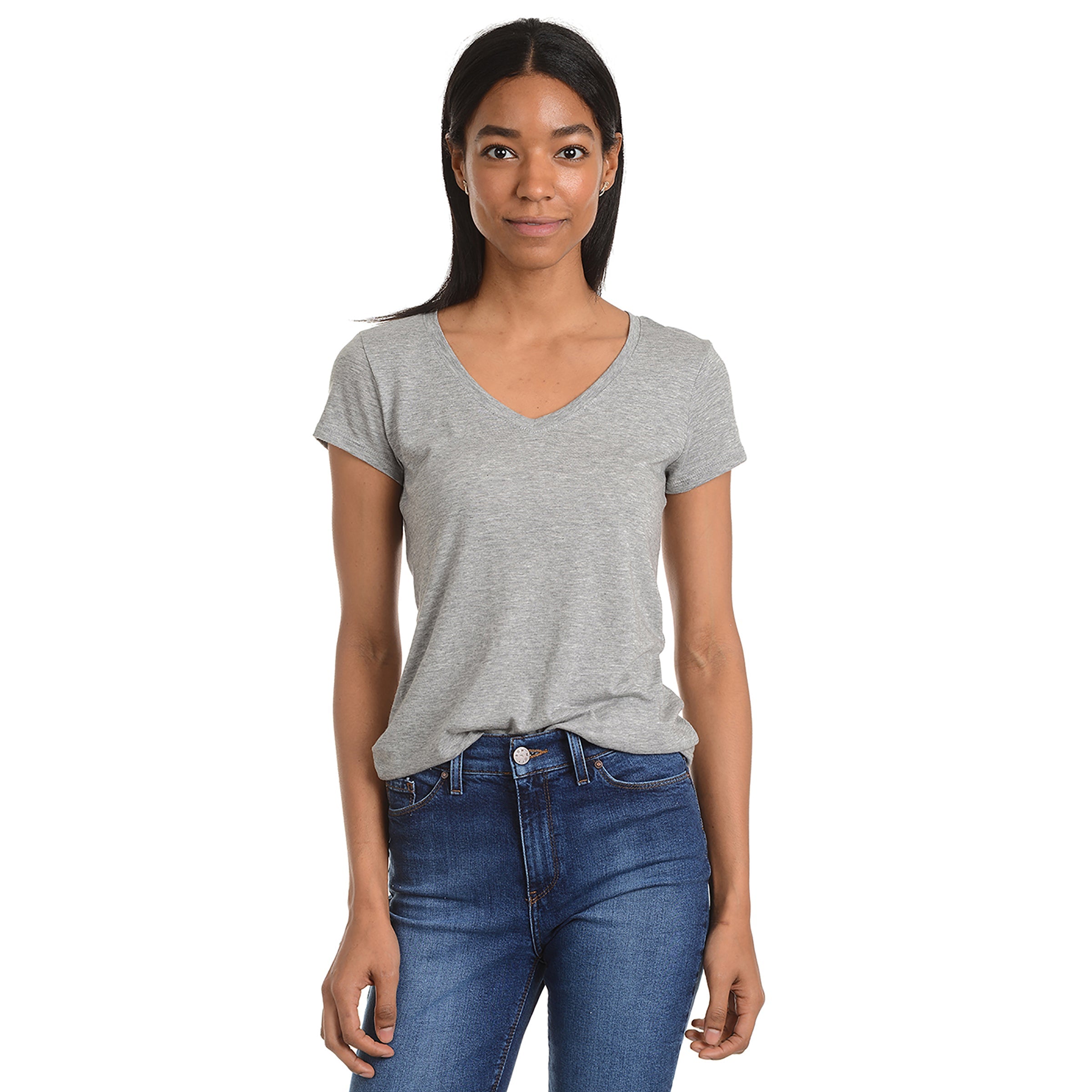 Fitted V-Neck Marcy Tee
