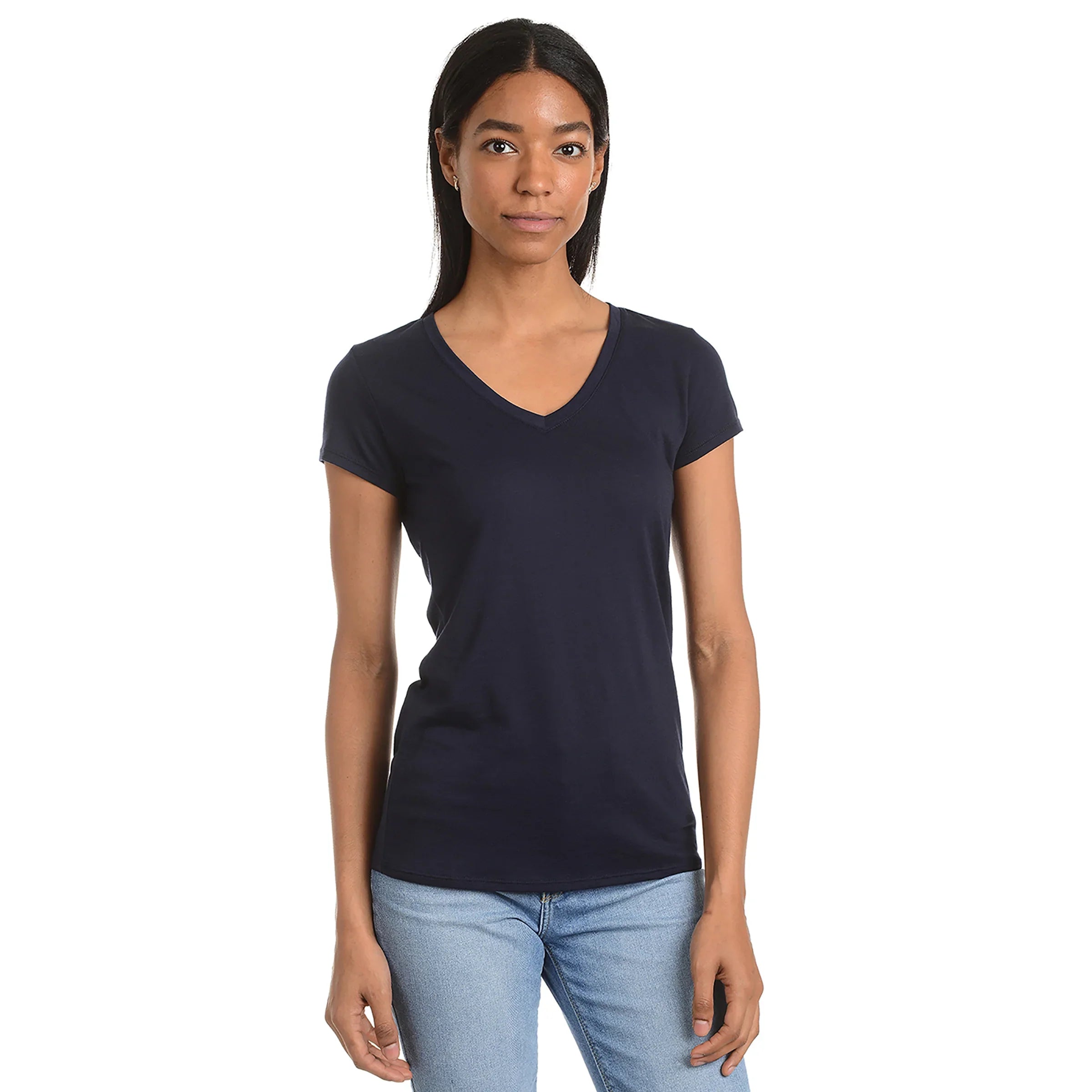 Mott&Bow | Fitted V-Neck Marcy Tee tt