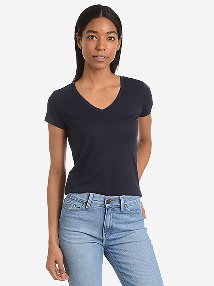 Fitted V-Neck Marcy