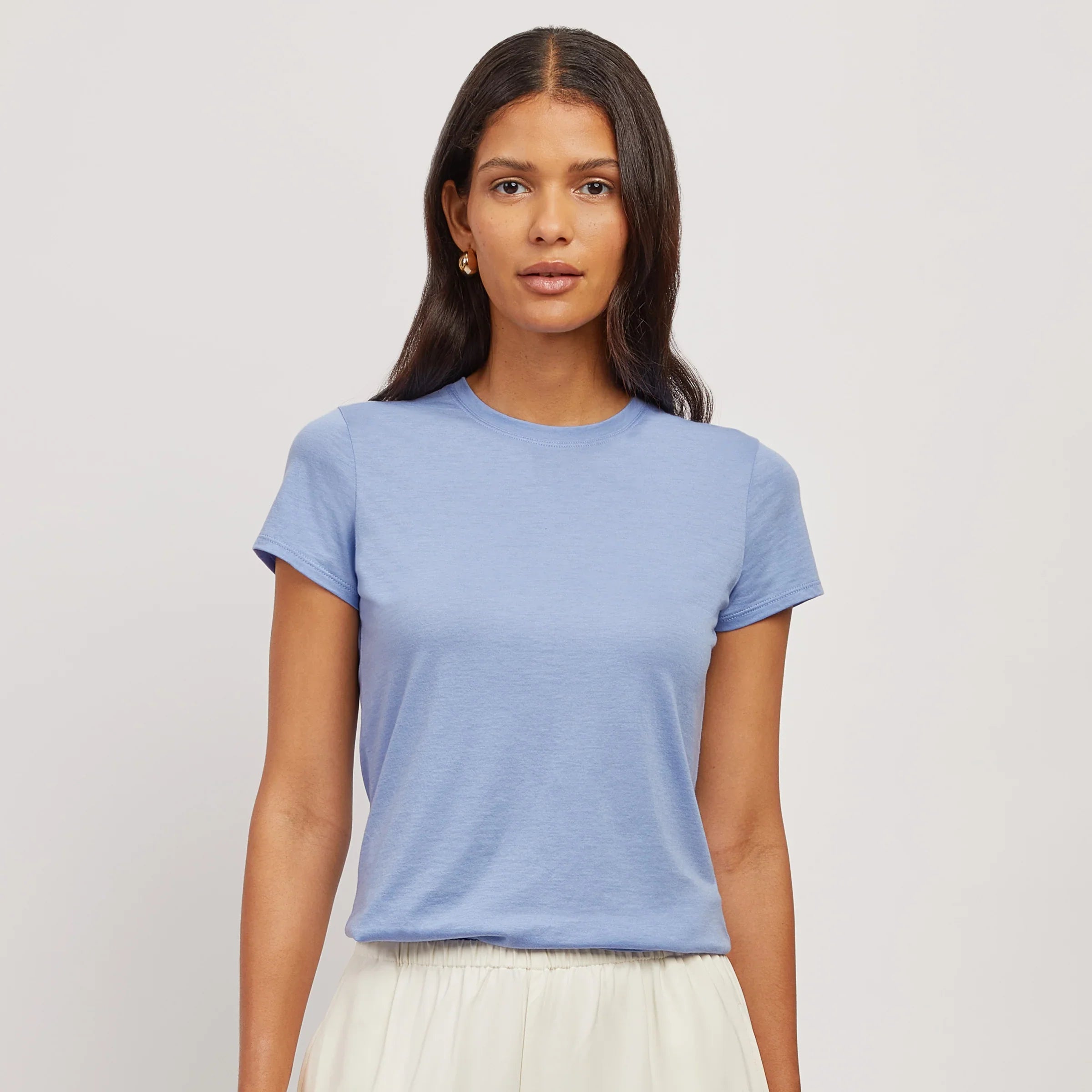 Mott&Bow | Fitted Crew Marcy Tee tt