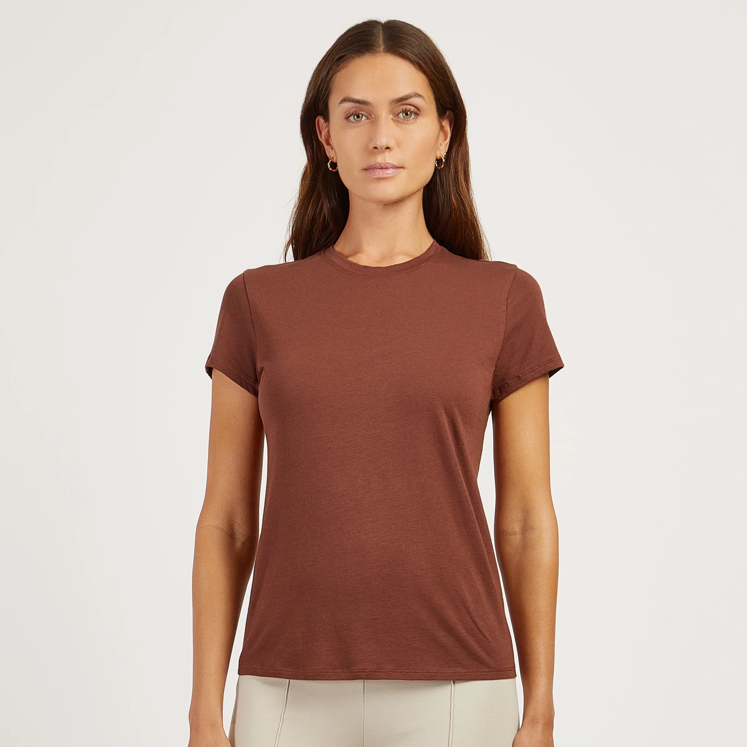 Mott&Bow | Fitted Crew Marcy Tee tt