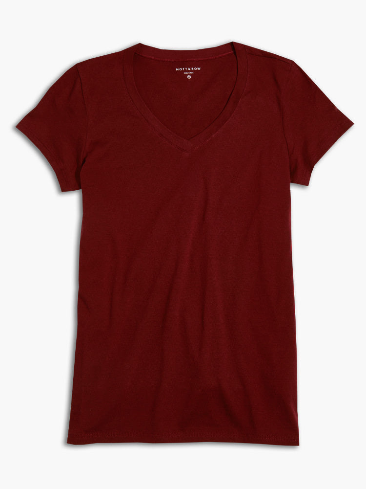 Fitted V-Neck Marcy Tee