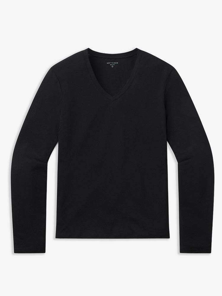 Long Sleeve V-Neck Tee Marcy