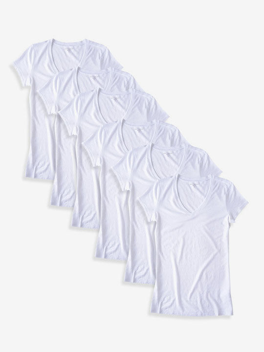 Fitted V-Neck Marcy 6-Pack