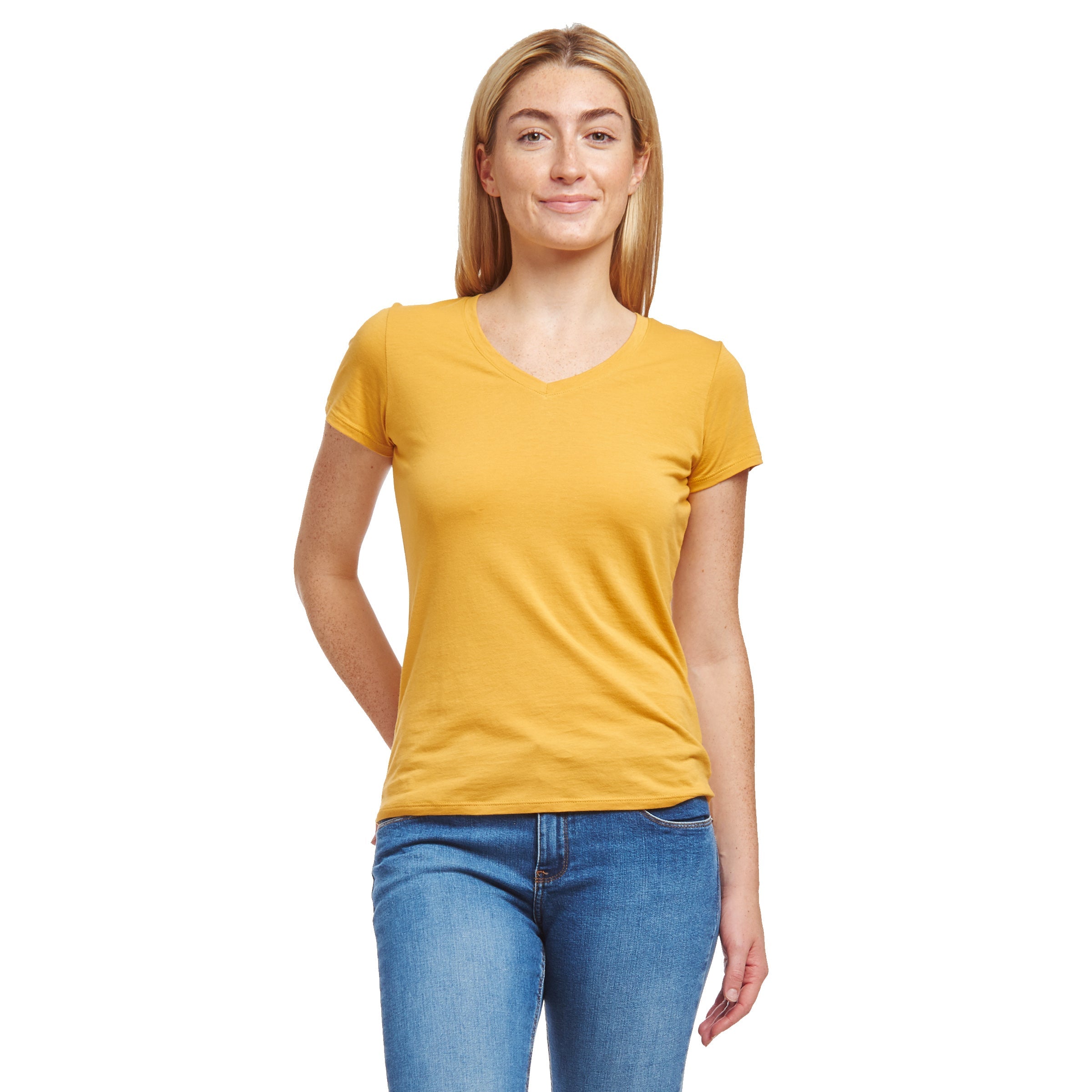 Fitted V-Neck Marcy Tee test
