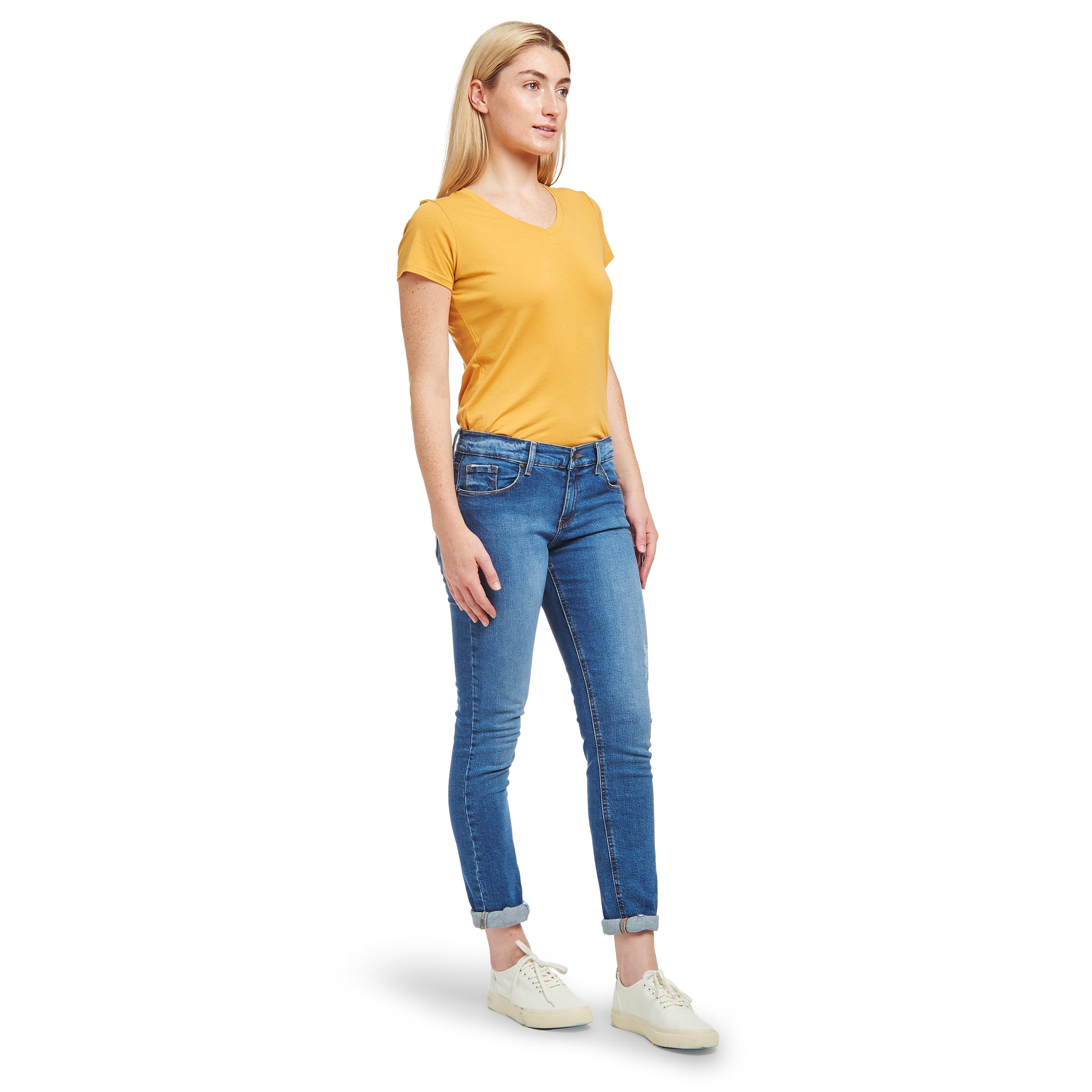 Fitted V-Neck Marcy Tee test