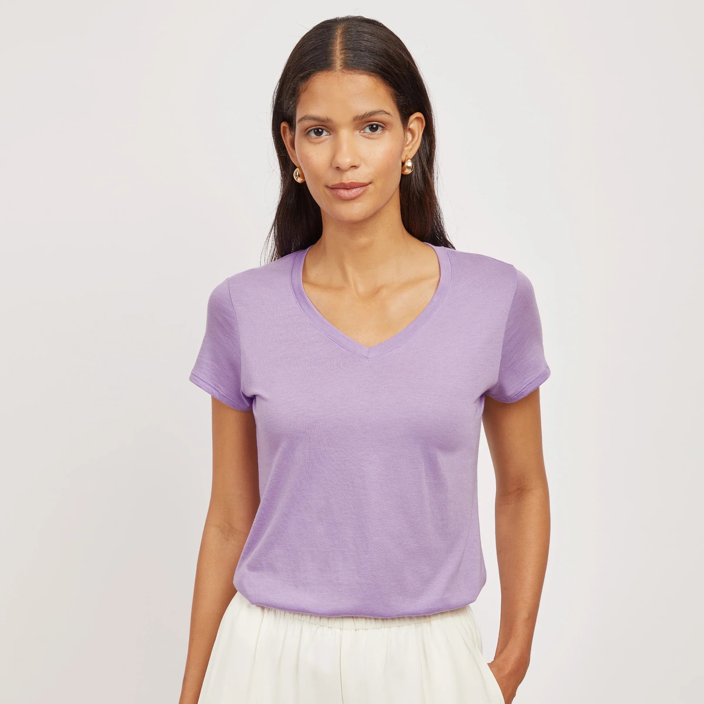 Mott&Bow VNeck Marcy Tee ttk-136