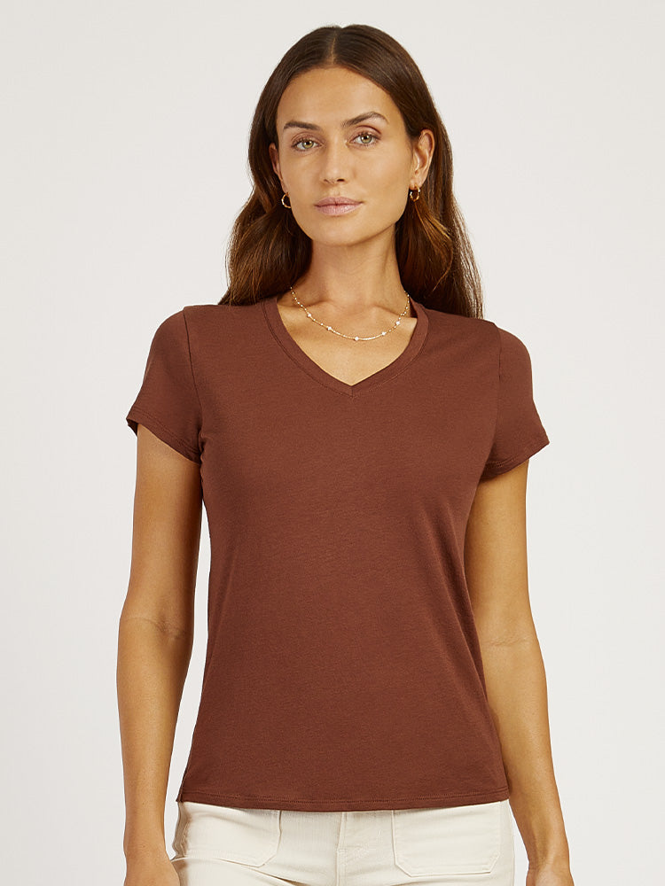 Fitted V-Neck Marcy