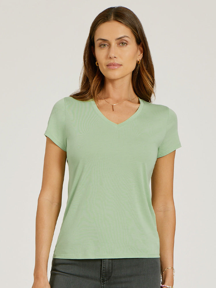 New Fitted V-Neck Marcy