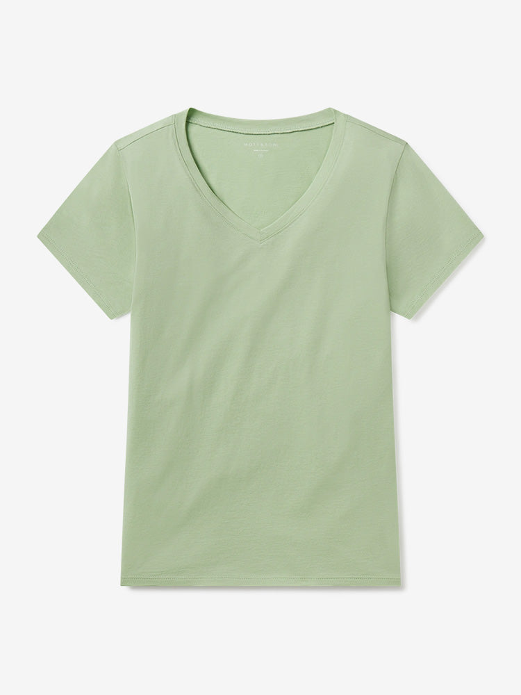 Fitted V-Neck Marcy Tee