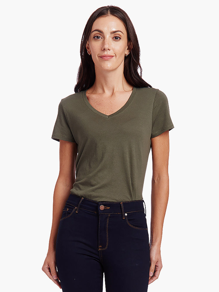 Fitted V-Neck Marcy