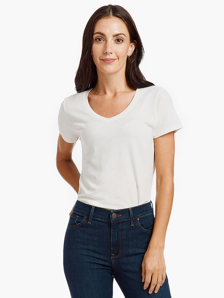 Fitted V-Neck Marcy