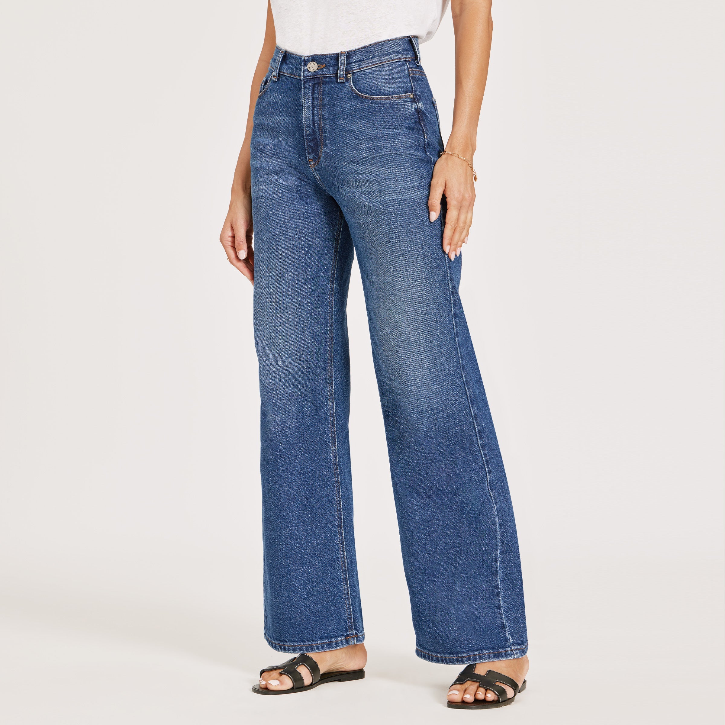 High Rise Wide Leg Gilmore