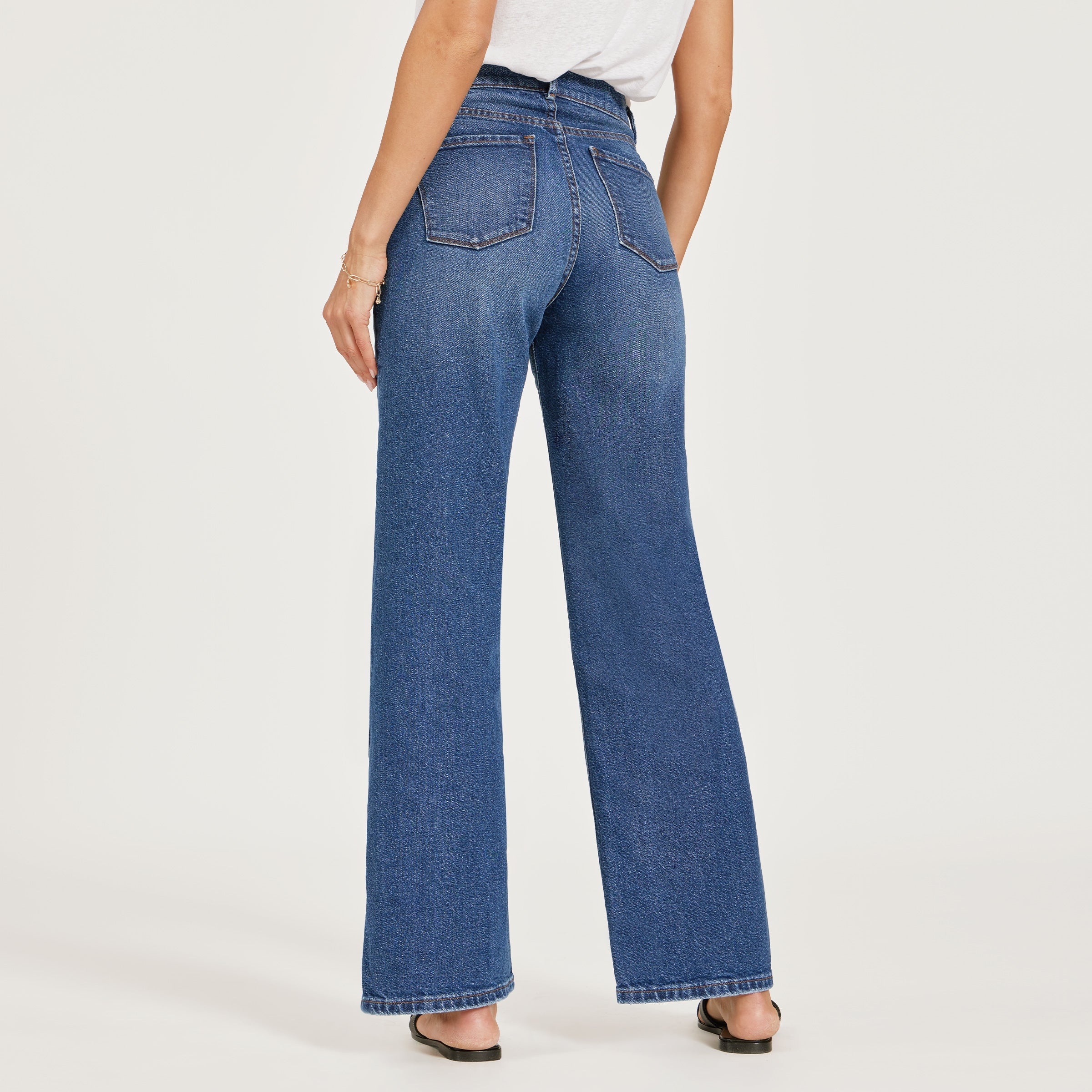 High Rise Wide Leg Gilmore