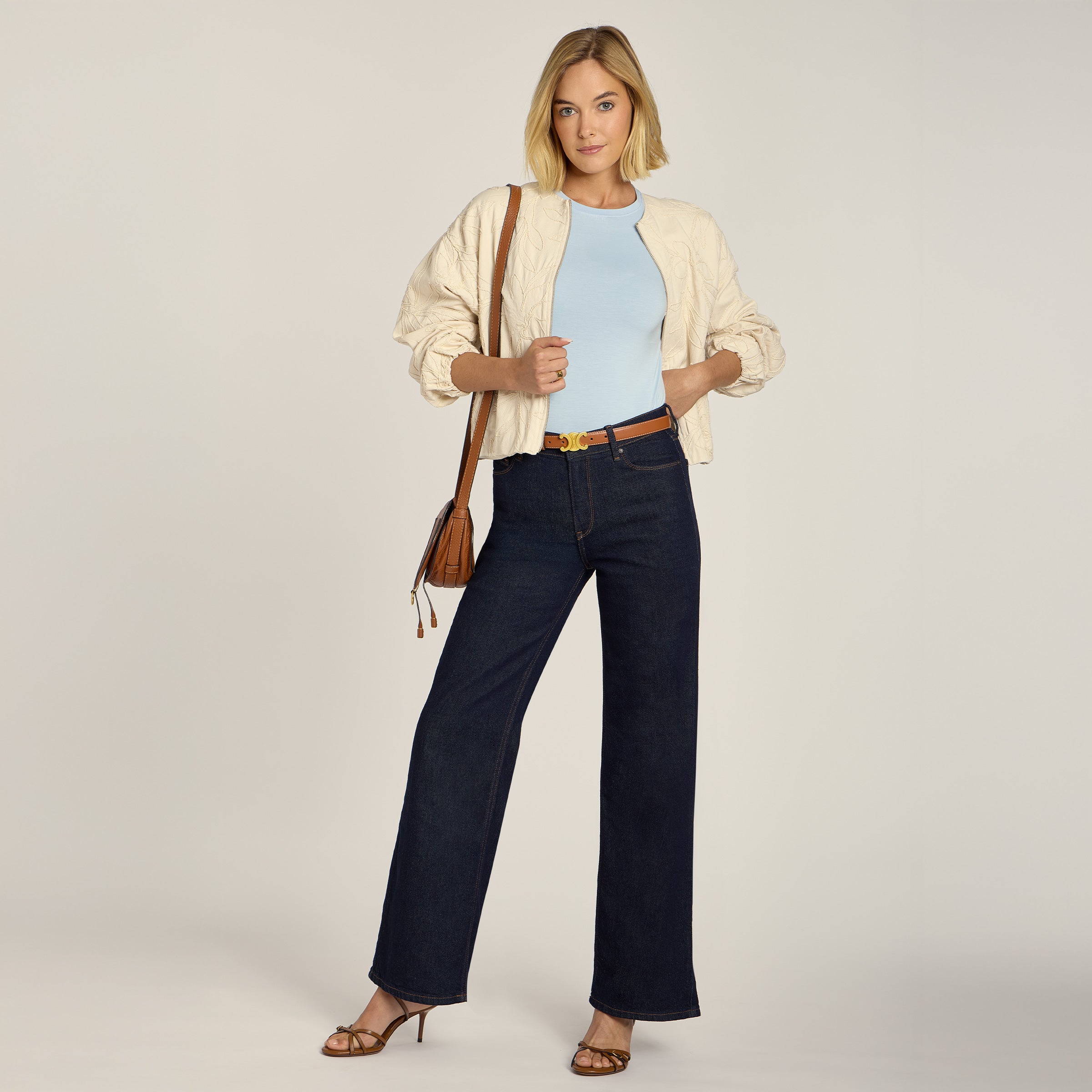 High Rise Wide Leg Gilmore