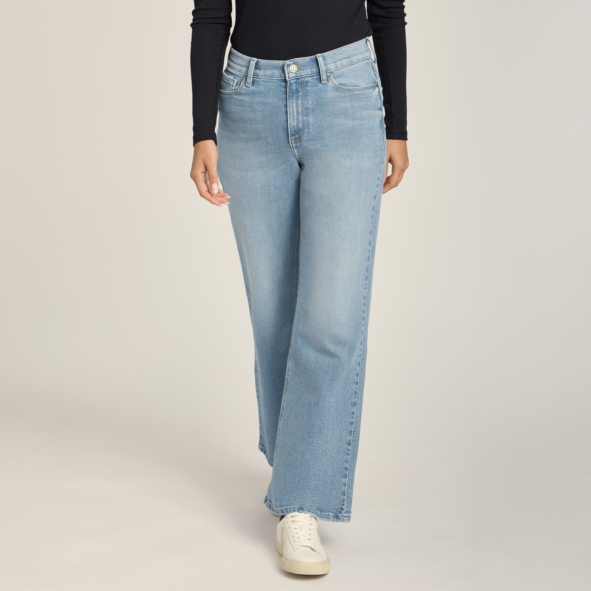 High Rise Wide Leg Hubert