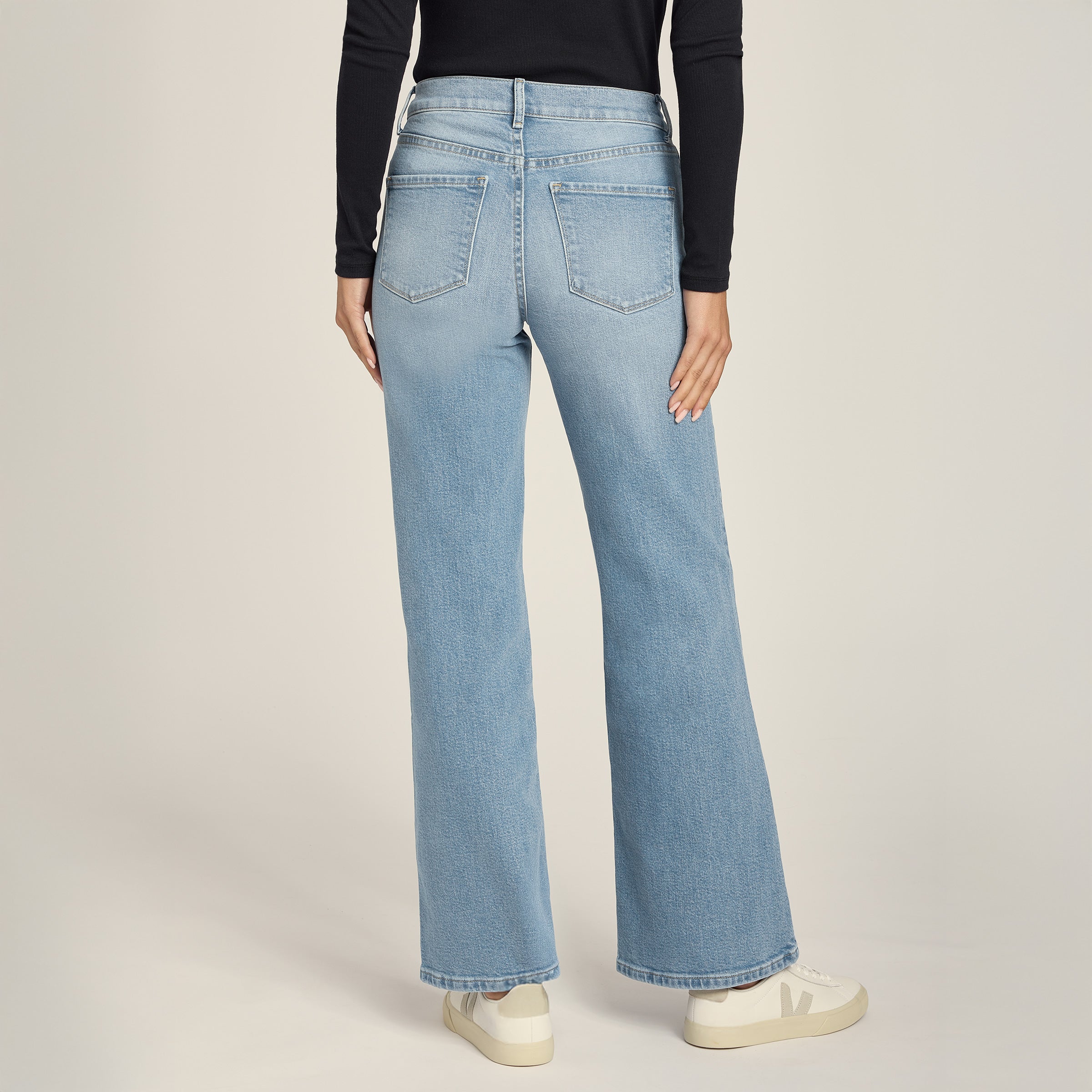 High Rise Wide Leg Hubert