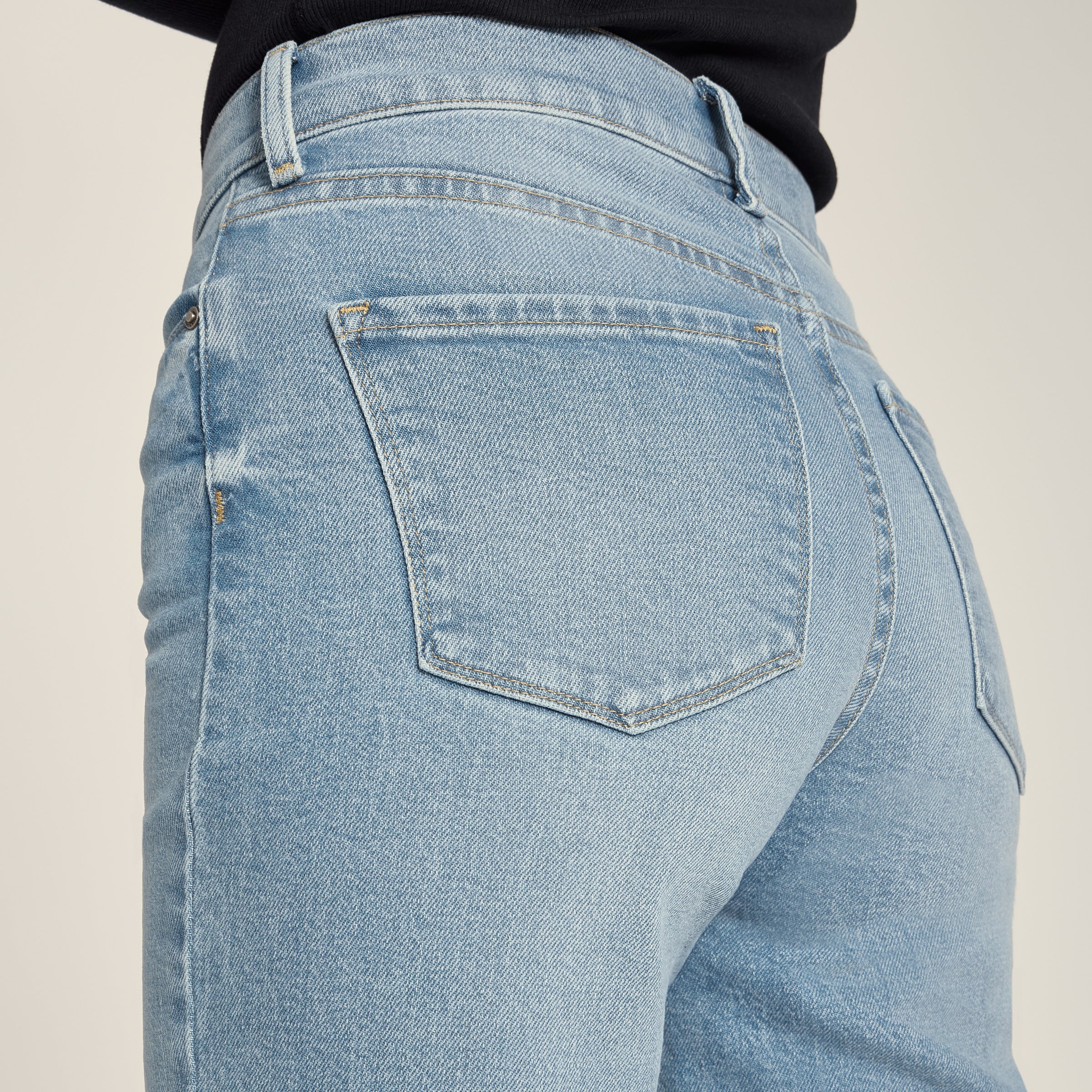 High Rise Wide Leg Hubert