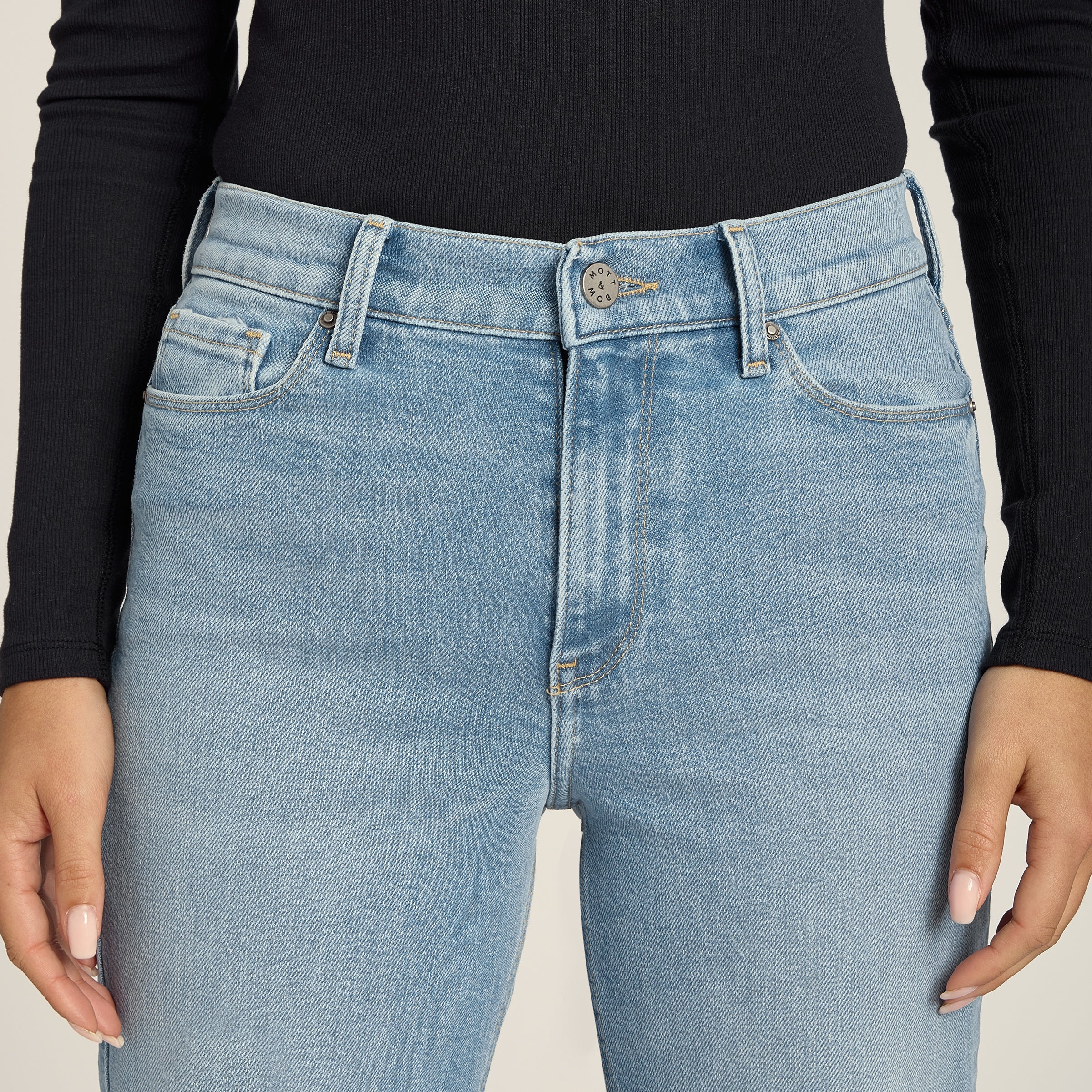 High Rise Wide Leg Hubert