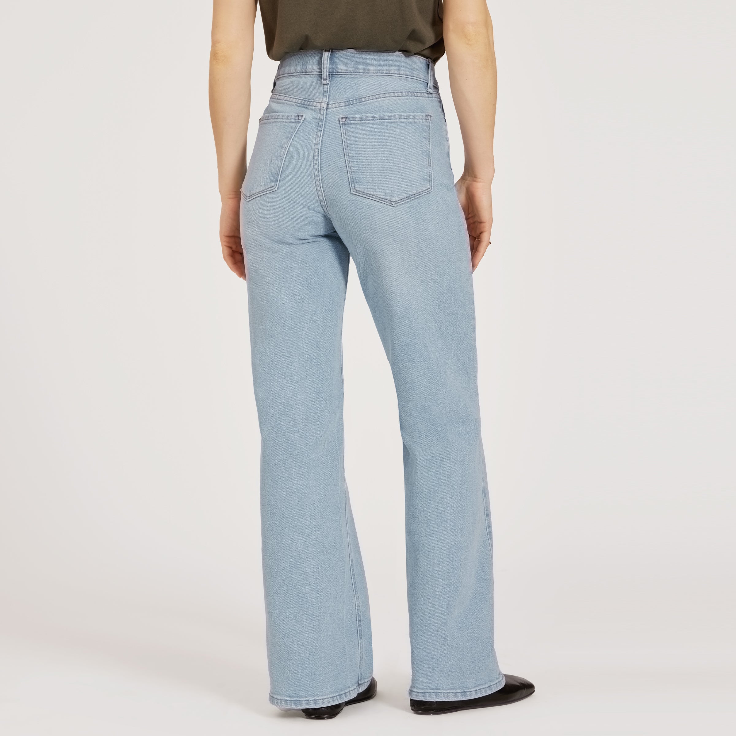 High Rise Wide Leg Hubert