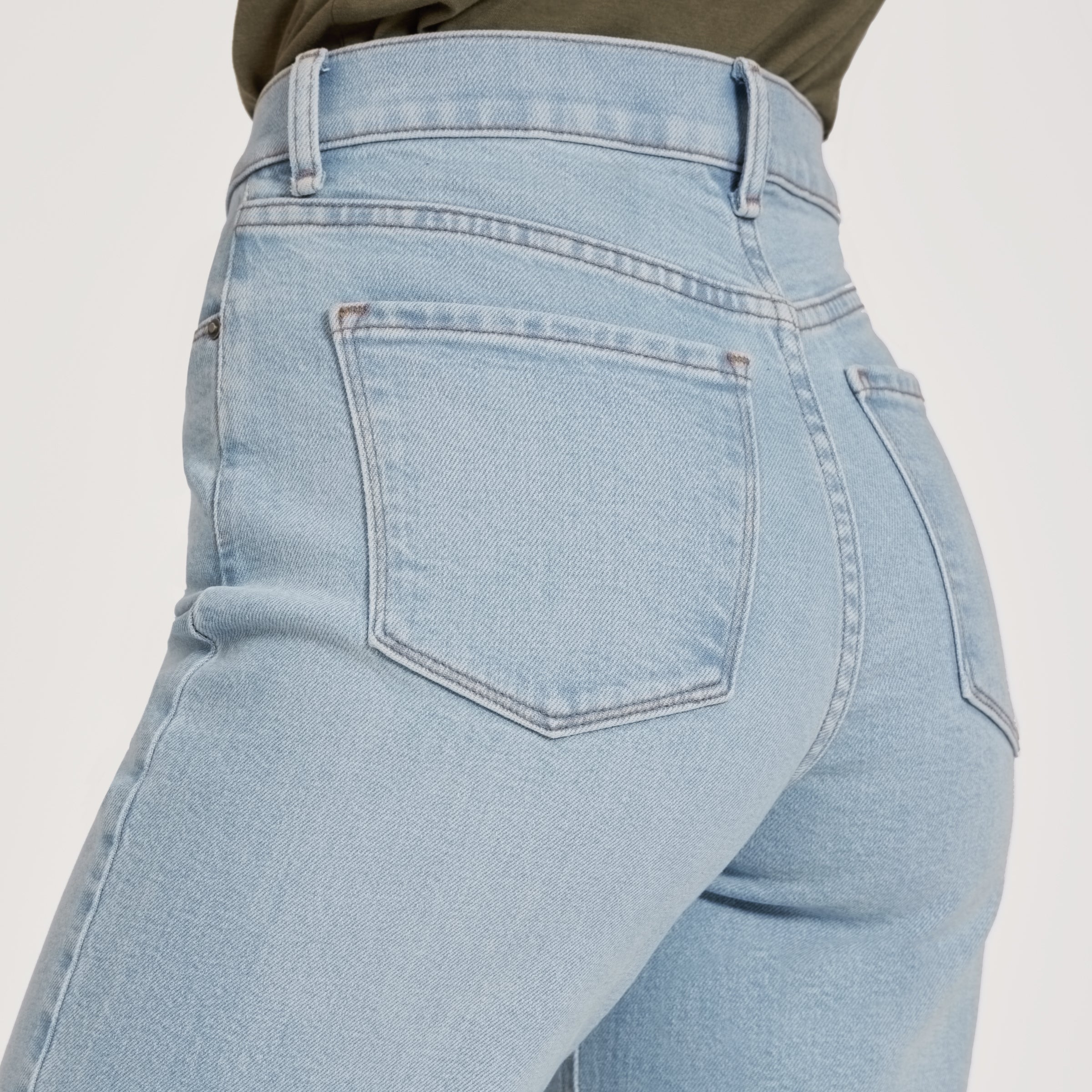 High Rise Wide Leg Hubert