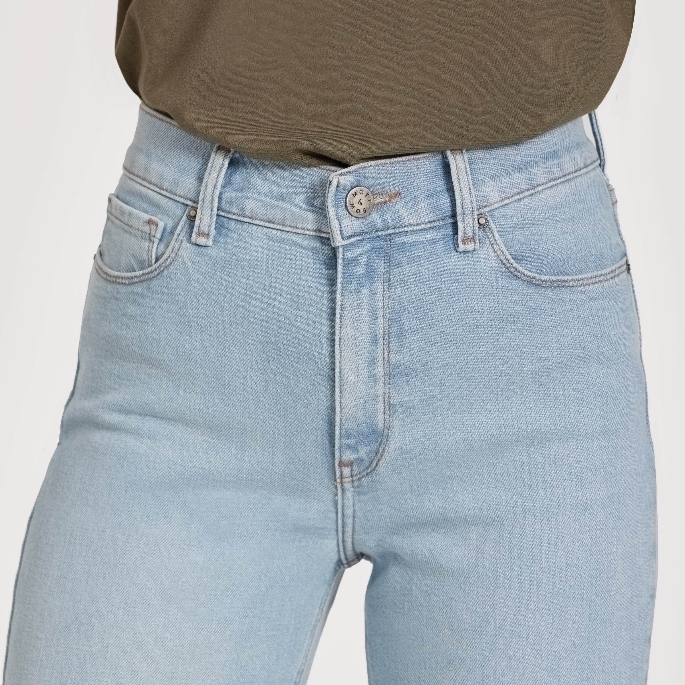 High Rise Wide Leg Hubert