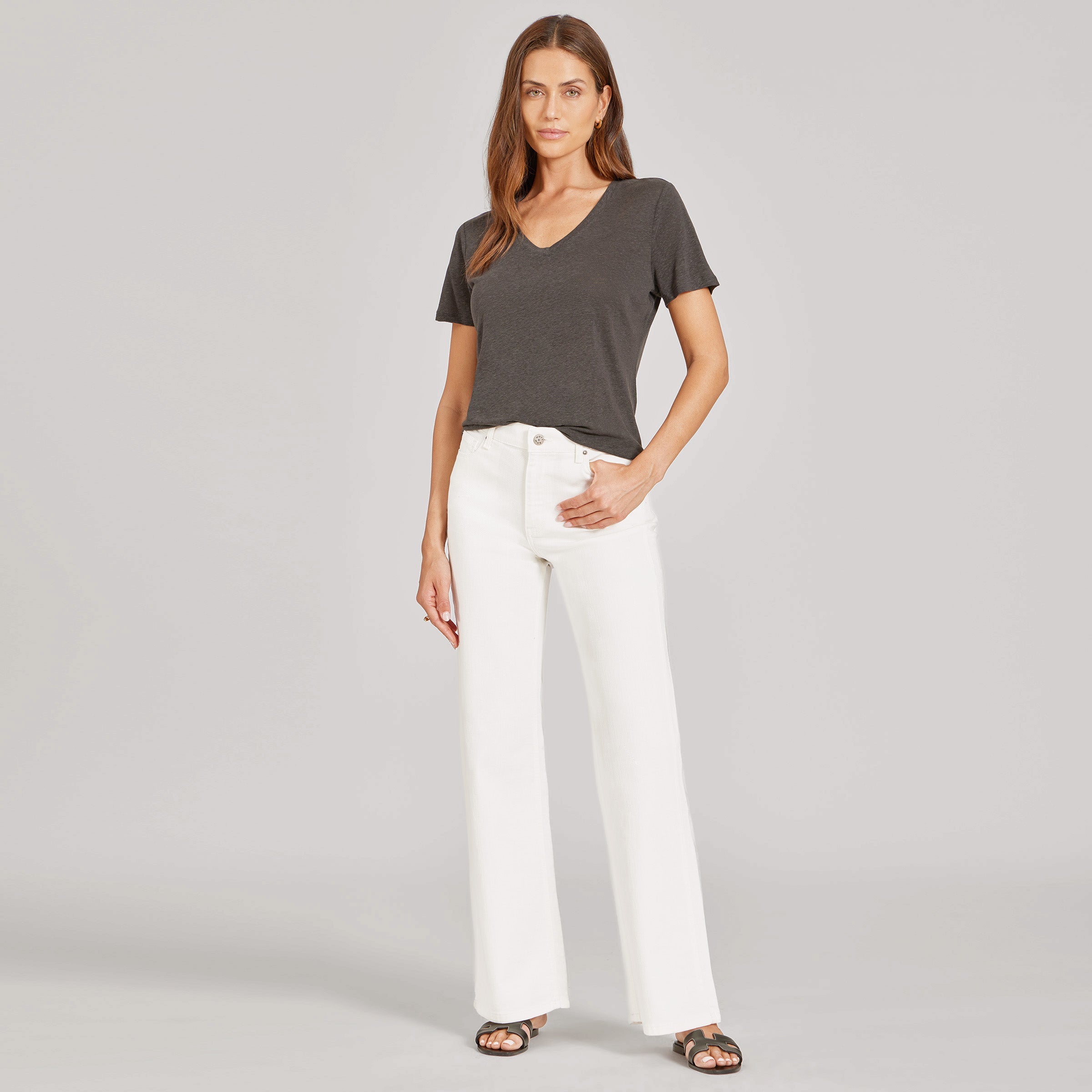 High Rise Wide Leg Mercer