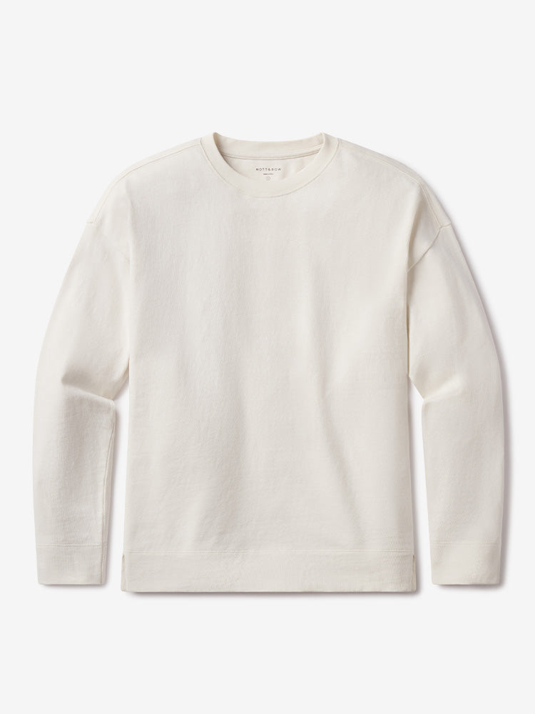 Cotton Jersey Oversized Long Sleeve Tee
