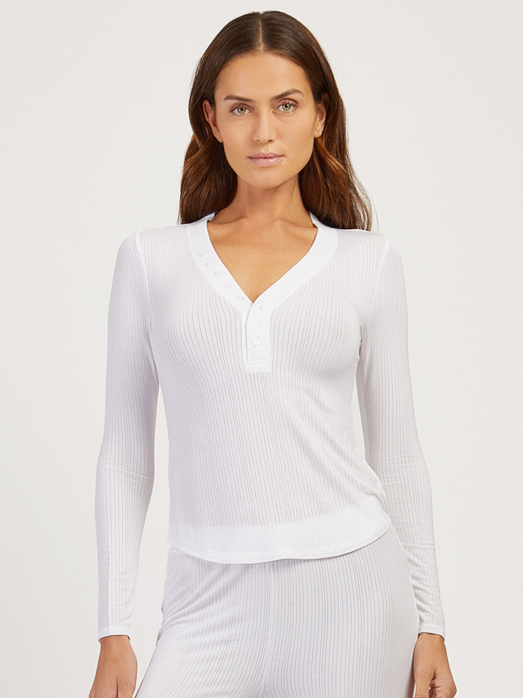 Lounge Long Sleeve Henley
