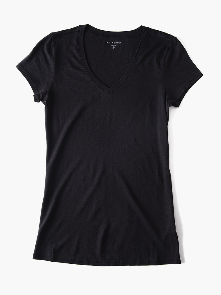Fitted V-Neck Marcy Tee