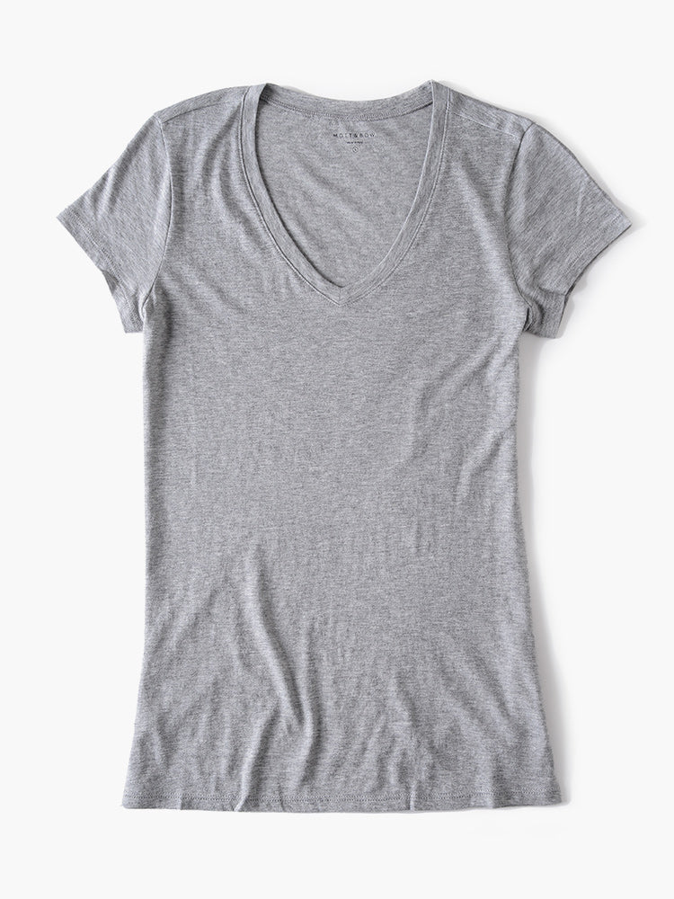 Fitted V-Neck Marcy Tee
