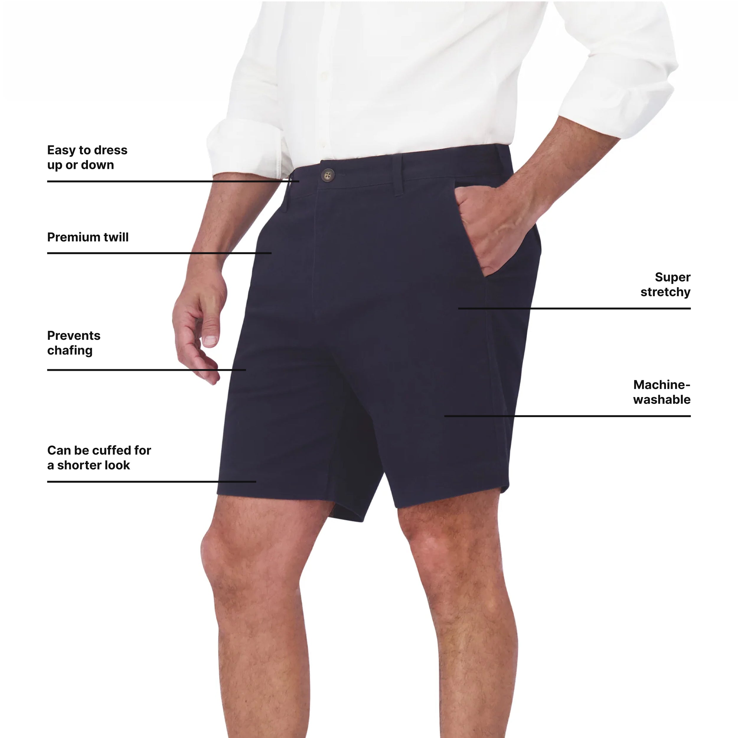 Stretch Chino Short