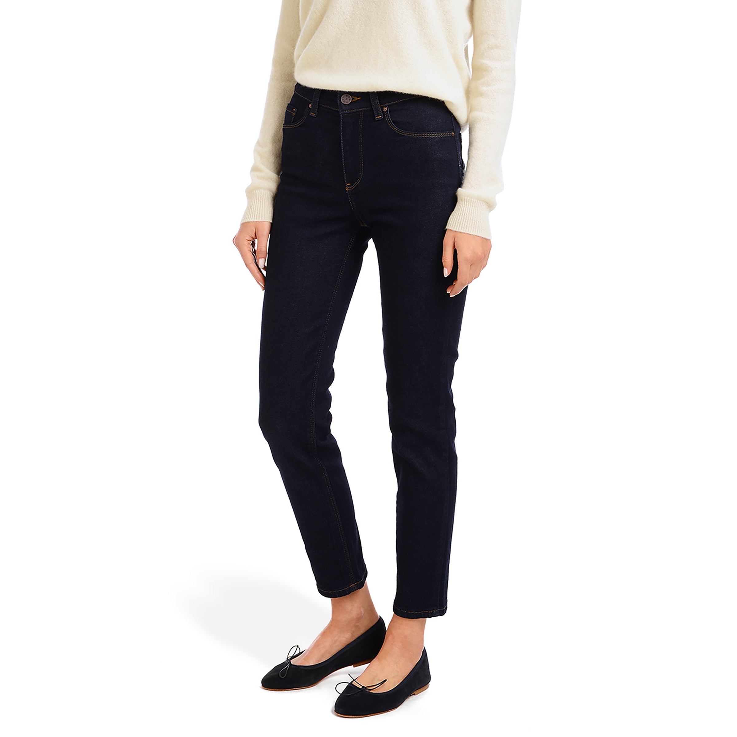 High Rise Mom Oliver Jeans