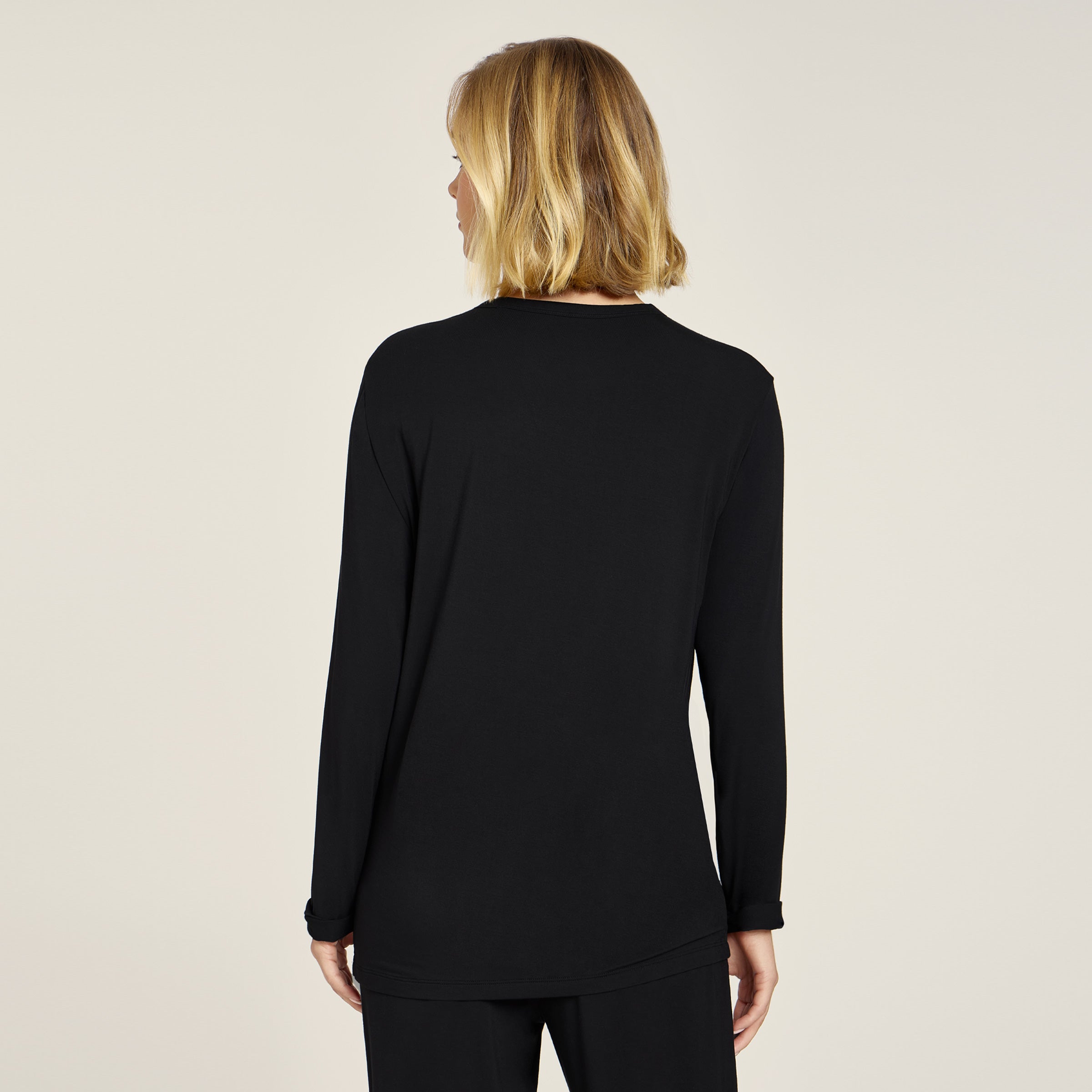 Pajama Long Sleeve Crew Neck