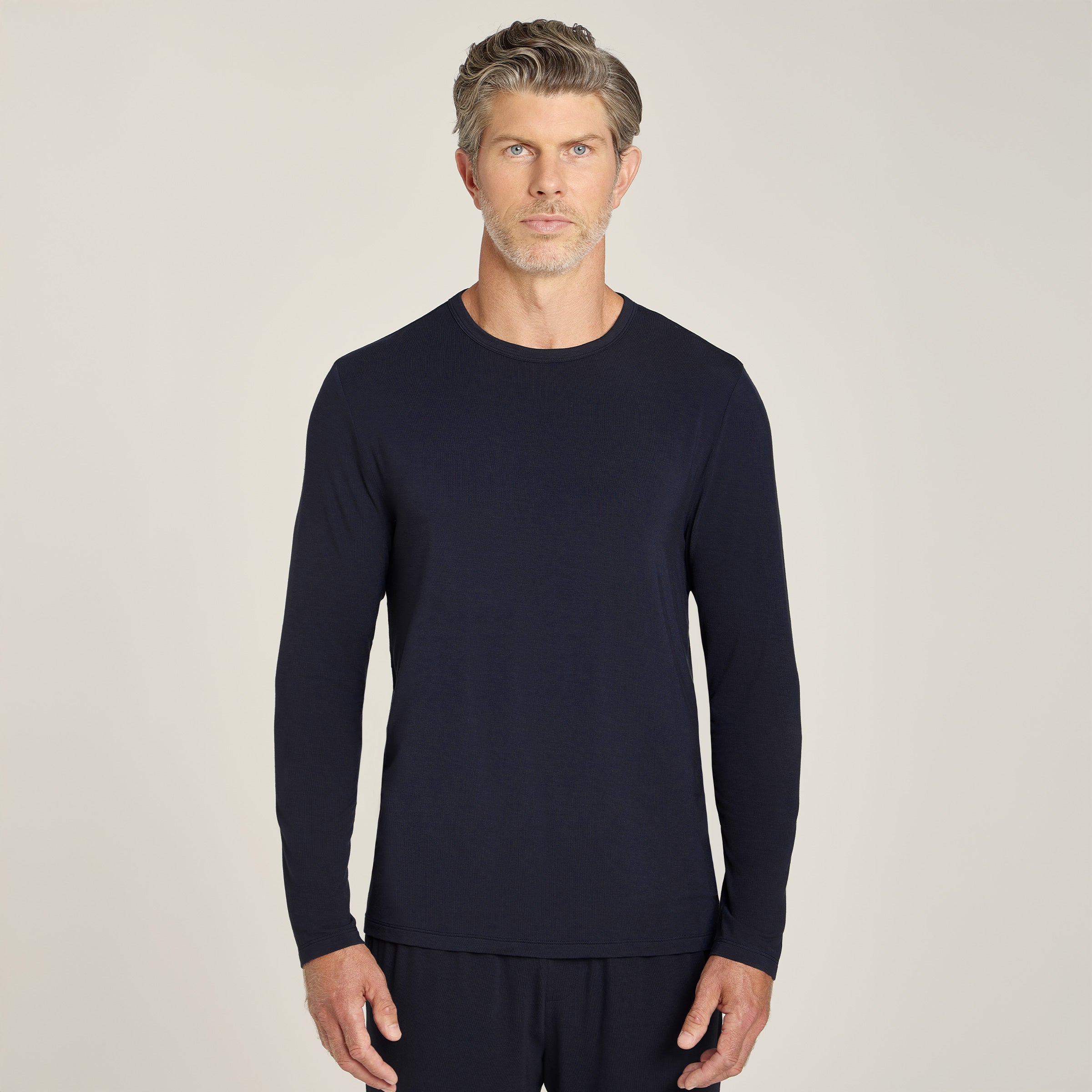 Pajama Long Sleeve Crew Neck