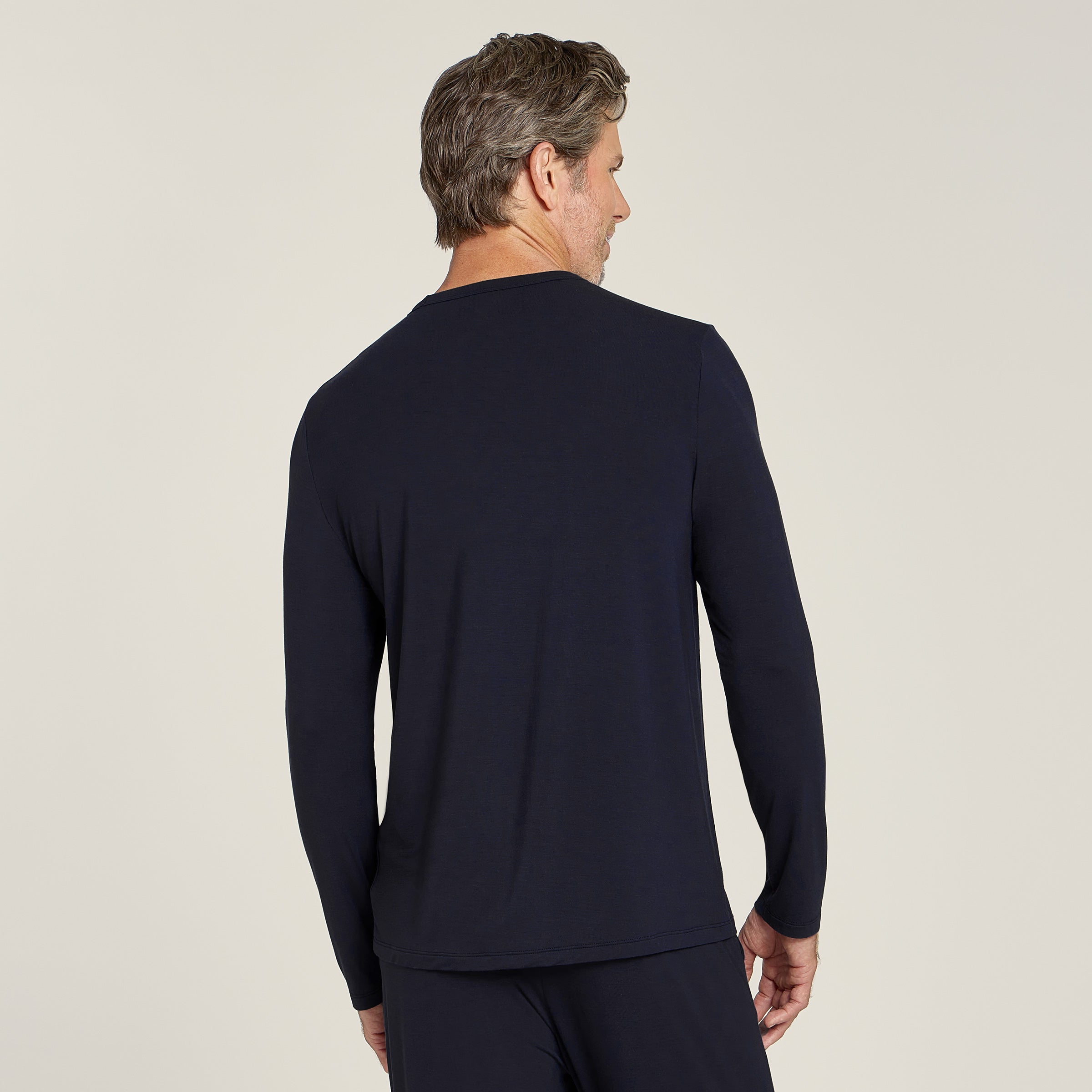 Pajama Long Sleeve Crew Neck