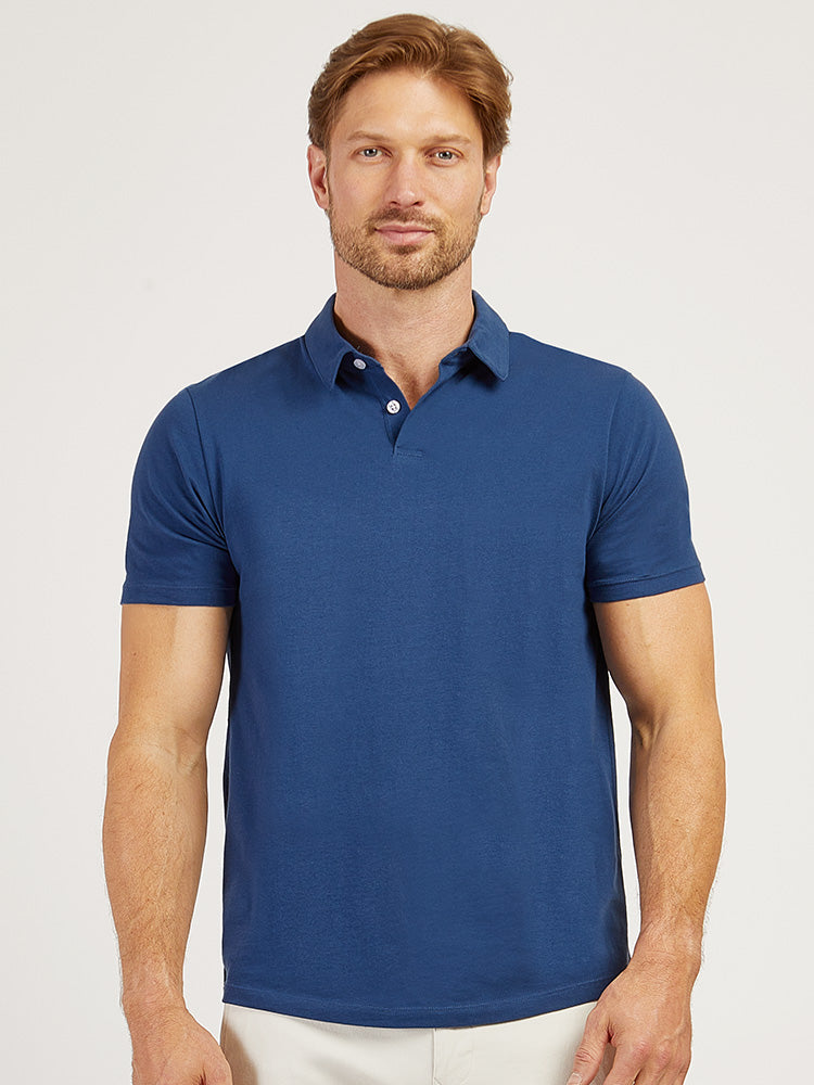 Jersey Sueded Polo