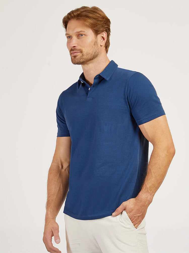 Jersey Sueded Polo