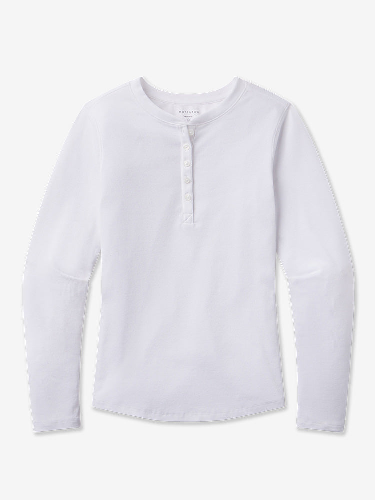 Long Sleeve Rib Henley Tee