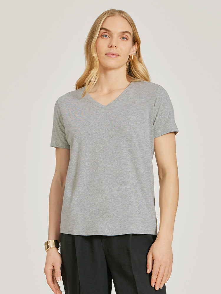Relaxed V-Neck Marcy Tee
