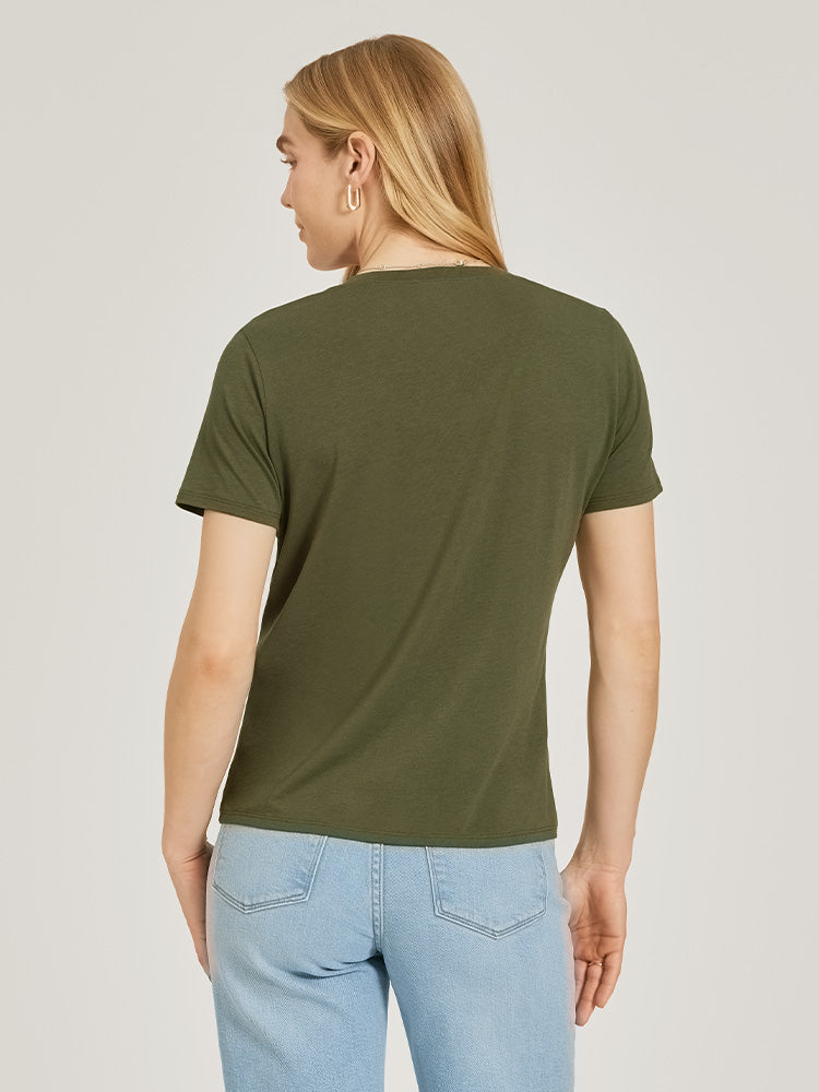Relaxed V-Neck Marcy Tee