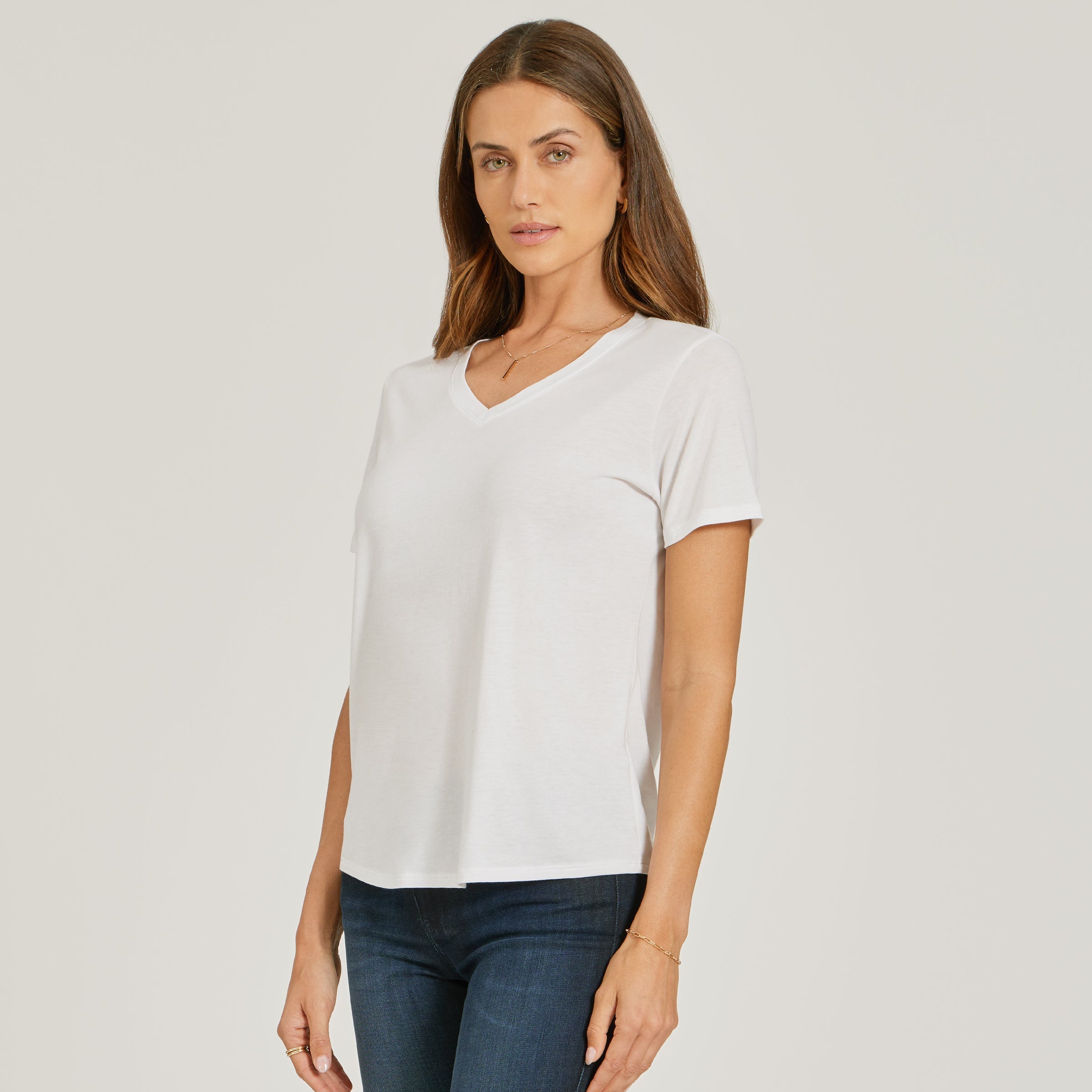 Relaxed V-Neck Marcy Tee test