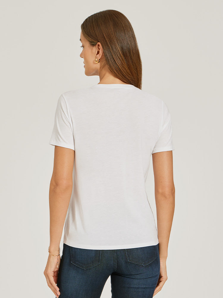 Relaxed V-Neck Marcy Tee test