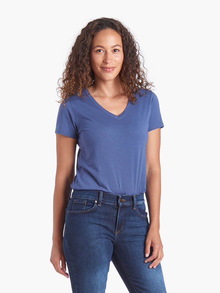 Fitted V-Neck Marcy