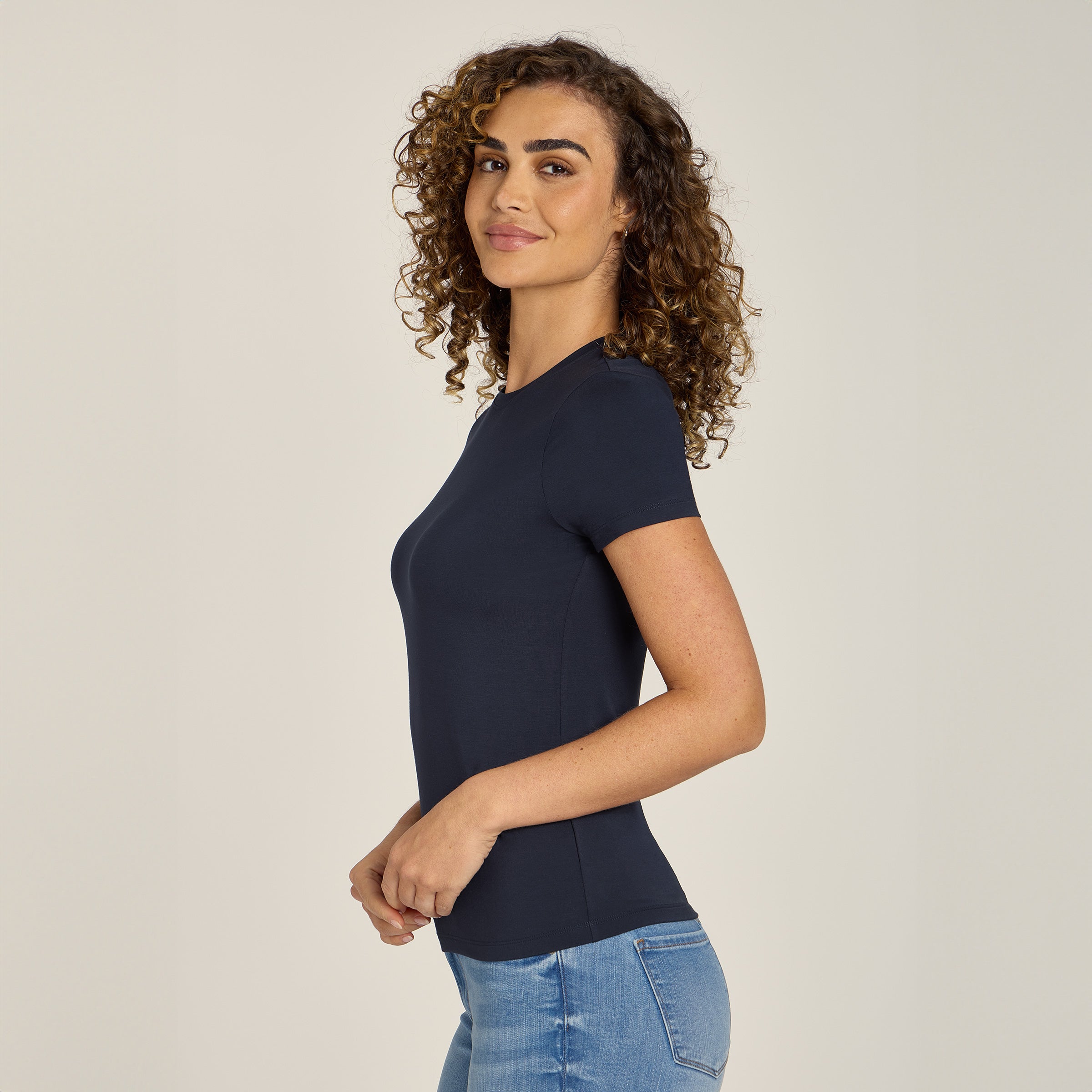 Second Skin Crew Tee