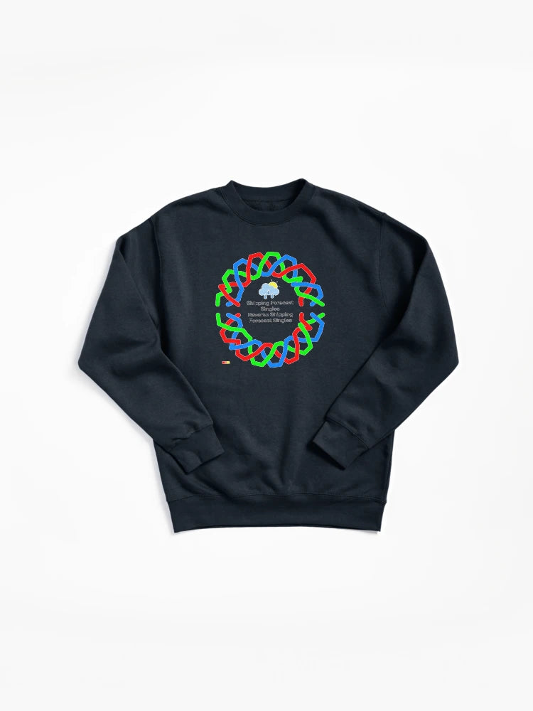 Shipping Forecast Dark Edition: Nautical Style Weather Pullover