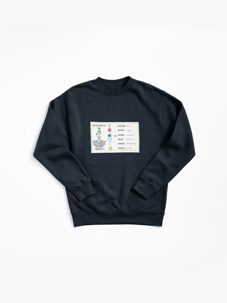 Regenerate Reinvest Save Our Planet Pullover Sweatshirt