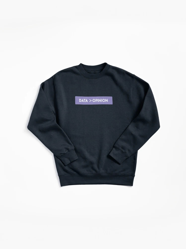 Expert Data Science Opinion Pullover Sweatshirt - Tech Gift Idea